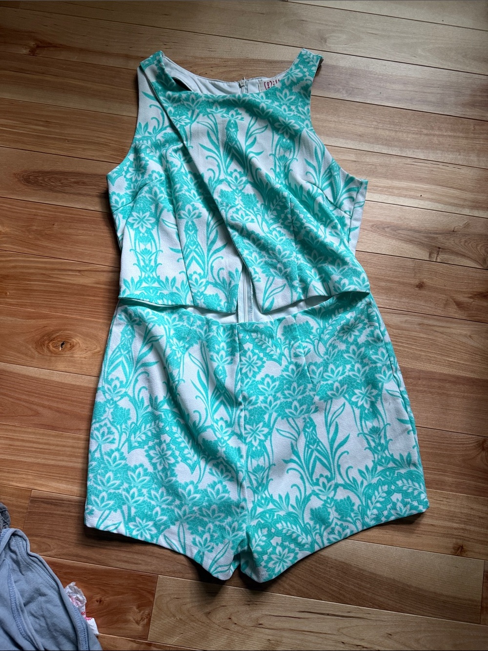 Floral One-Piece Romper